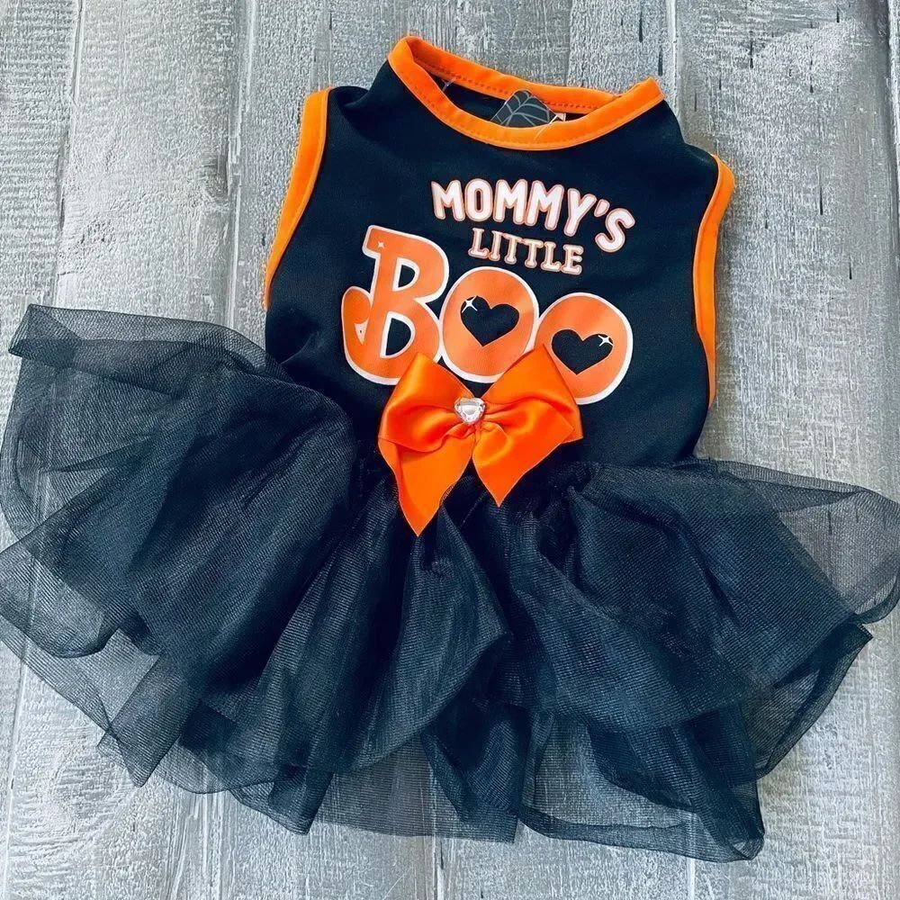 Mommy’s Little Boo Halloween Dog Dress
